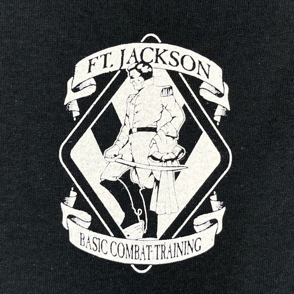Ft Jackson Basic Combat Training Shirt Mens Small Military US Army Boot Camp